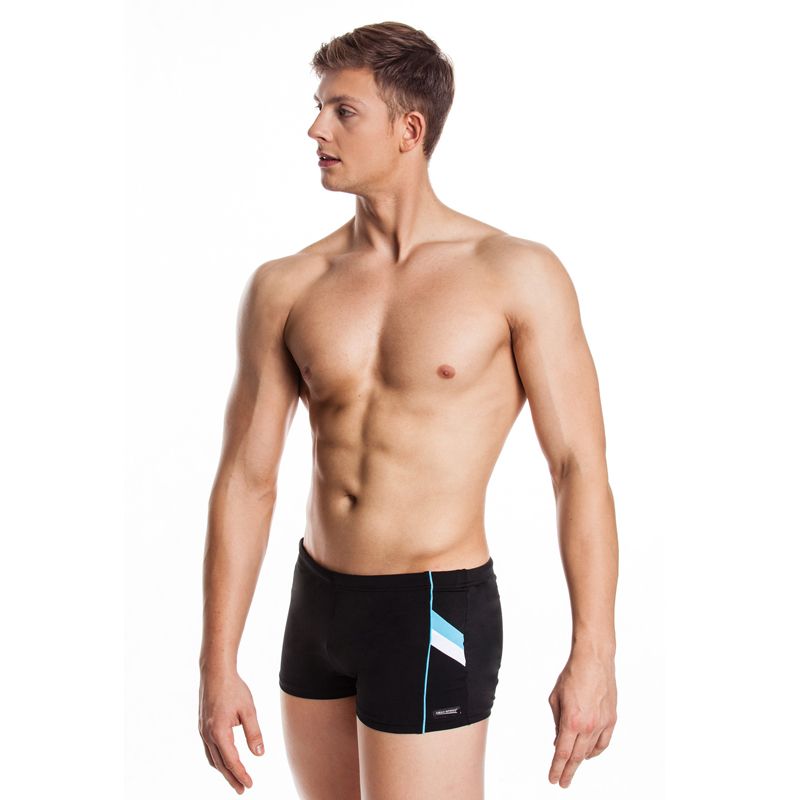 Aqua Speed Herren Badeshorts Grant – Mittellange Swimshorts Aus Ital. Malaga-Stoff, UV-Schutz