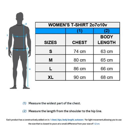 ΓΥΝΑΙΚΕΙΟ T- SHIRT 2o7o10v BarCode 518205 T2706_D εικόνα 2