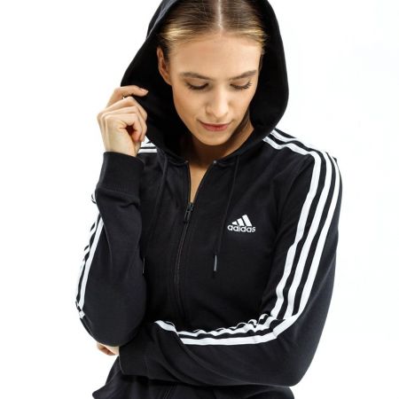 Дамски Суичър ADIDAS Essentials Full-Zip Hoodie Regular Fit 521330 GL0798 изображение 4