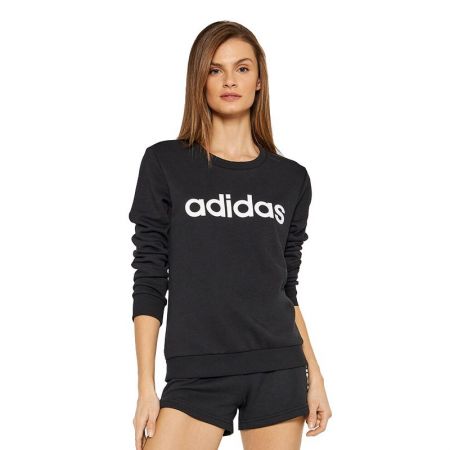 Bluza Dama ADIDAS Essential Logo Sweatshirt Regular Fit 521336 GL0718 imagine 2