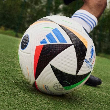 ΜΠΑΛΑ ΠΟΔΟΣΦΑΙΡΟΥ ADIDAS Fussballiebe Euro 24 Pro Ball OMB 526661 IQ3682 εικόνα 6