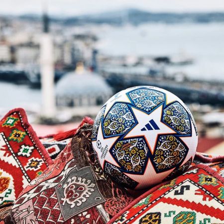 Футболна Топка ADIDAS UEFA Champions League Pro Istanbul OMB 524971 HU1576 изображение 6