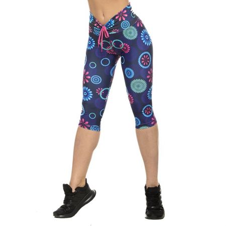 Дамски Клин EXCESSWEAR 3/4 Colorful Flowers 517265 