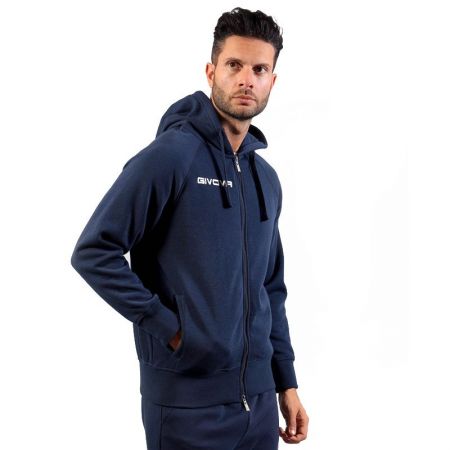 ΑΝΔΡΙΚΗ ΖΑΚΕΤΑ GIVOVA Felpa King Fullzip 0004 515843 MA021 εικόνα 2
