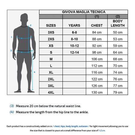 ΑΝΔΡΙΚΗ ΜΠΛΟΥΖΑ GIVOVA Maglia Tecnica 0007 515255 MA020-O εικόνα 4
