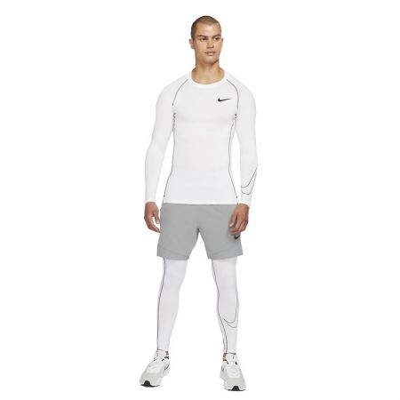 Bluza Termica Sport Barbati NIKE Compression Pro Dri-FIT 523906 DD1990-100 imagine 4