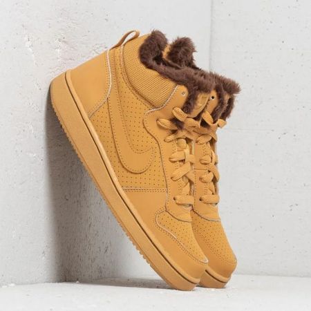 Детски Кецове NIKE Court Borough Mid Winter 525884 AA3458-700 изображение 5