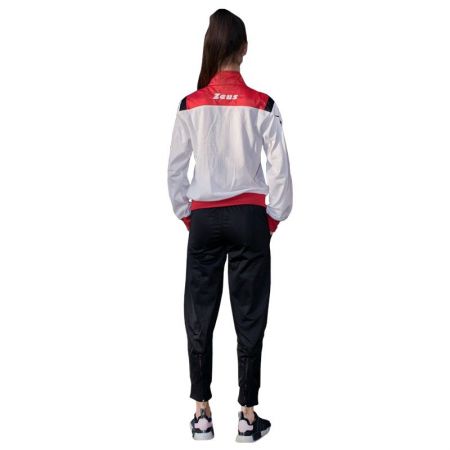 Дамски Анцуг ZEUS Tuta Relax Vesuvio Bianco/Rosso 516575 Tuta Relax Vesuvio-O изображение 3