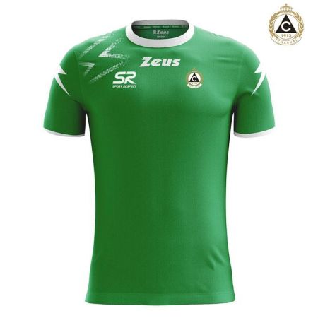 Мъжка Тренировъчна Тениска SLAVIA Zeus Shirt Mida Verde/Bianco 525608 Shirt Mida-Slavia-O