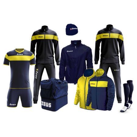 Спортен КомплектZEUS Box Apollo 8pcs Blu/Giallo 510628 Box Apollo