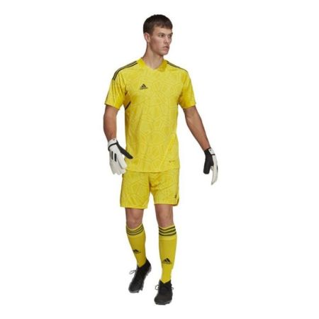 Tricou Barbati ADIDAS Condivo 22 Goalkeeper Jersey Short Sleeve 530224 HF0138 imagine 3
