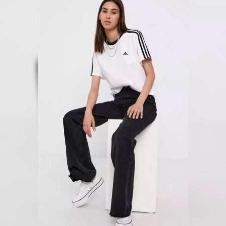  ΓΥΝΑΙΚΕΙΟ T- SHIRT ADIDAS Essentials 3-Stripes Tee 521087 H10201 εικόνα 3