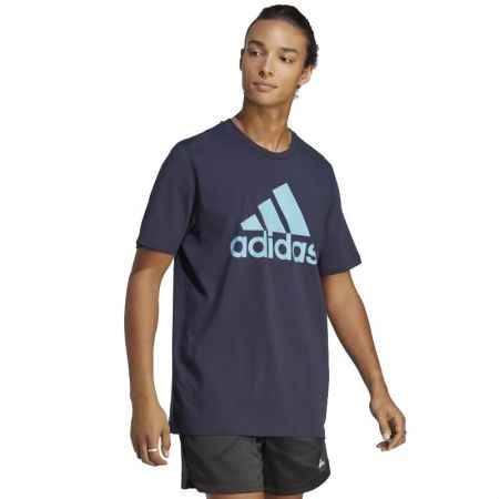 Мъжка Тениска ADIDAS Essentials Single Jersey Big Logo T-Shirt Regular Fit 525631 IC9354 изображение 3