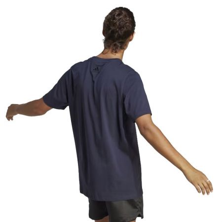 Мъжка Тениска ADIDAS Essentials Single Jersey Big Logo T-Shirt Regular Fit 525631 IC9354 изображение 4