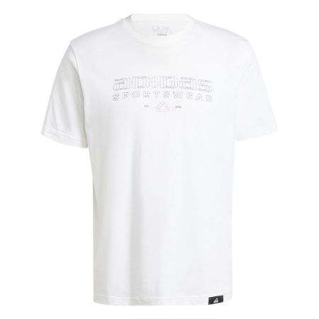 ΑΝΔΡΙΚΟ T-SHIRT ADIDAS Tech Linear Graphic 530208 IW2690 εικόνα 4