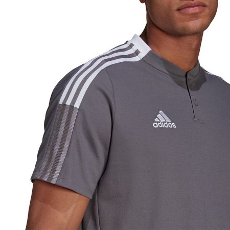 Tricou Barbati ADIDAS Tiro 21 Polo Shirt Regular Fit 521529 GM7364 imagine 4
