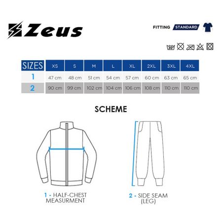 ΠΑΙΔΙΚΗ ΑΘΛΗΤΙΚΗ ΦΟΡΜΑ ZEUS Tuta Zero Nero 518062 Tuta Zero εικόνα 4