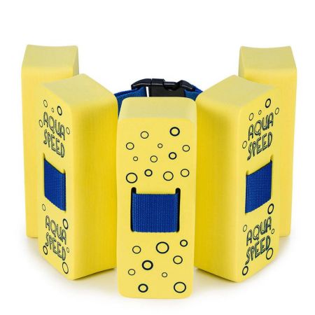 Centura De Inot AQUA SPEED Kiddie II Octopus Swim Belt Yellow