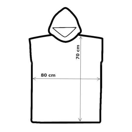 ΠΑΙΔΙΚΟ ΜΠΟΥΡΝΟΥΖΙ AQUA SPEED Kid's Poncho Big 80x140cm 02 529694 145-B εικόνα 3