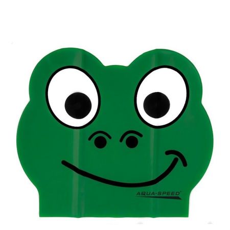 Casca De Inot AQUA SPEED Swim Cap Zoo Latex Frog 522290 116
