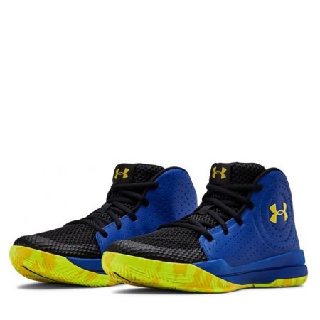 Детски Баскетболни Обувки UNDER ARMOUR Jet GS 519507 3022121-404 изображение 4