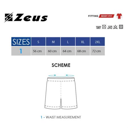 ΑΝΔΡΙΚΟ ΚΟΛΑΝ ZEUS Bermuda Elastic Pro Giallo 520280 Bermuda Elastic Pro εικόνα 2