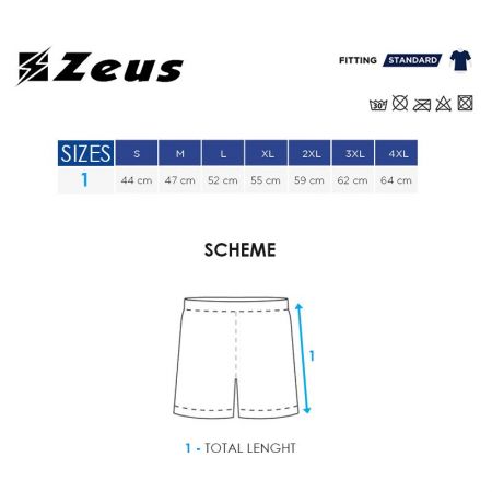 Pantalon Scurt Barbati ZEUS Bermuda Train Monolith Nero 516021 Bermuda Train Monolith imagine 5
