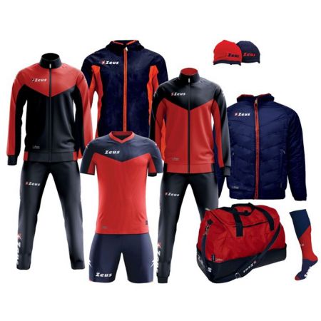 Спортен Комплект ZEUS Box Ulysse 8pcs Blu/Rosso 510653 Box Ulysse