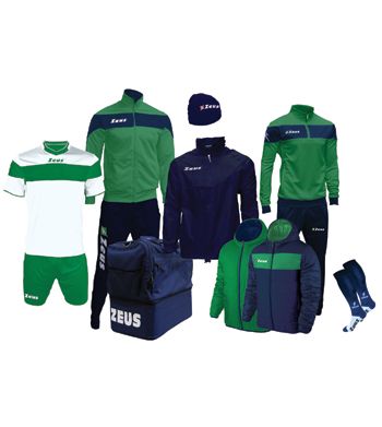 Спортен Комплект ZEUS Box Apollo 8pcs Blu/Verde 510629 Box Apollo