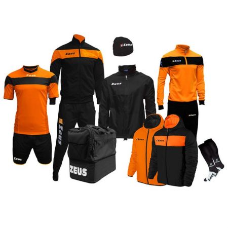 Спортен Комплект ZEUS Box Apollo 8pcs Nero/Arancio fluo 510634 Box Apollo