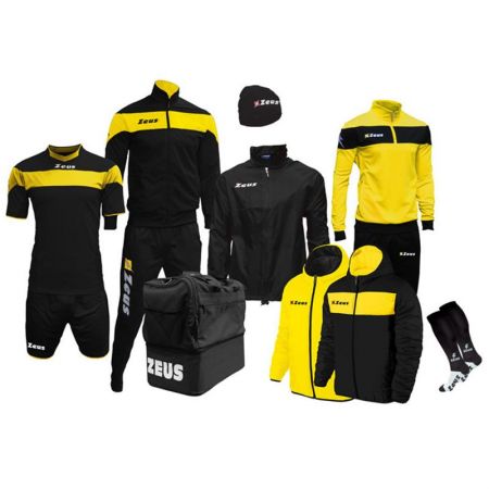 Спортен Комплект ZEUS Box Apollo 8pcs Nero/Giallo 510635 Box Apollo