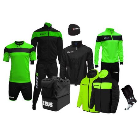 Спортен Комплект ZEUS Box Apollo 8pcs Verde fluo/Nero 510638 Box Apollo
