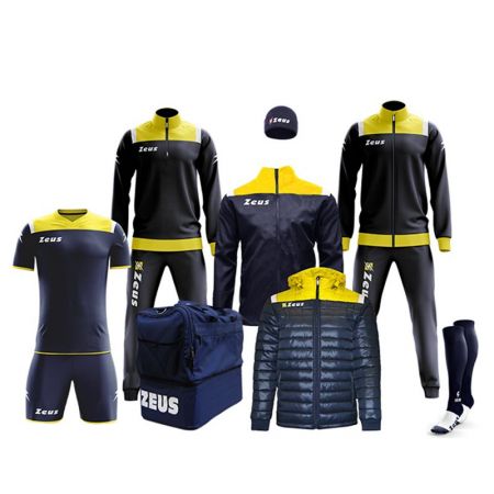 Спортен Комплект ZEUS Box Vesuvio 8pcs Blu/Giallo 515185 Box Vesuvio