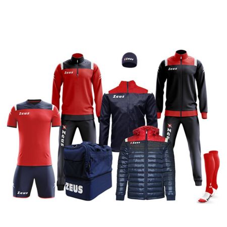Спортен Комплект ZEUS Box Vesuvio 8pcs Blu/Rosso 515184 Box Vesuvio