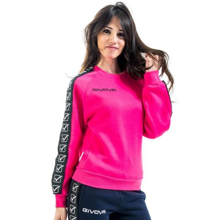 Bluza Dama GIVOVA Felpa GCollo Band 0006