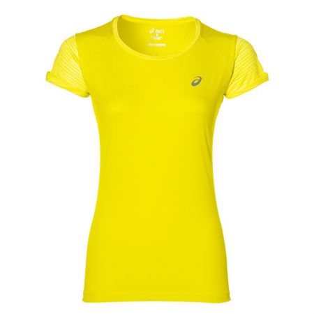 ΓΥΝΑΙΚΕΙΟ T- SHIRT ASICS FuzeX Printed SS Top Impulse 519925 141255-0343