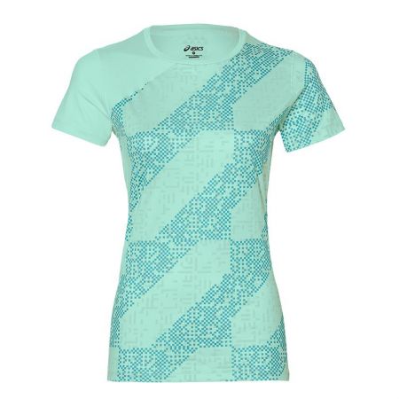 ΓΥΝΑΙΚΕΙΟ T- SHIRT ASICS Lite-Show SS Top Lite Stripe 519938 146628-1183