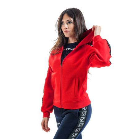 Hanorac Dama GIVOVA Felpa Full Zip Band 0012 517657 BA10