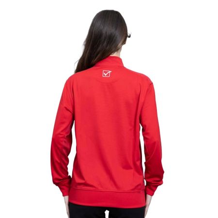 Bluza Dama GIVOVA Maglia Tecnica Half Zip Revolution In Pin Pan 1295 533154 MA037 imagine 2