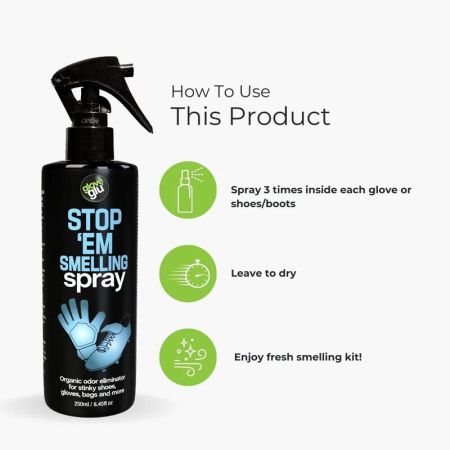 Спрей За Ароматизиране На Вратарски Ръкавици GLOVEGLU Stop 'em Smelling 528734 600102 изображение 6