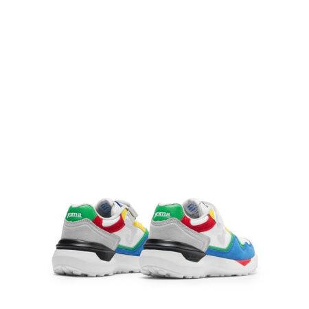 ΠΑΙΔΙΚΑ ΑΘΛΗΤΙΚΑ ΠΑΠΟΥΤΣΙΑ JOMA 3080 JR 2602 White/Blue/Red 533450 J3080S2602V εικόνα 3