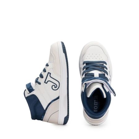 ΠΑΙΔΙΚΑ SNEAKERS JOMA Berry JR White/Navy Blue 533738 JBERRW2503V εικόνα 4