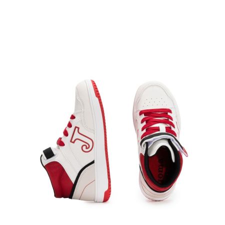 ΠΑΙΔΙΚΑ SNEAKERS JOMA Berry Jr White/Red 533739 JBERRW2506V εικόνα 4