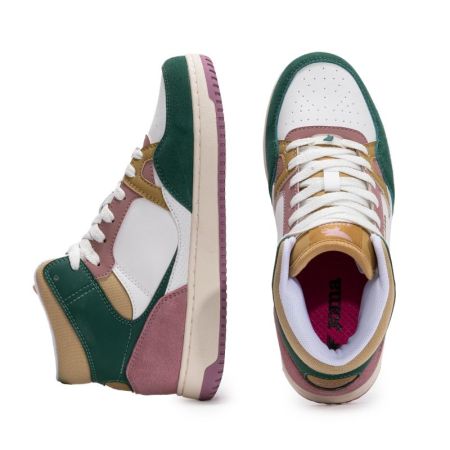 ΓΥΝΑΙΚΕΙΑ SNEAKERS JOMA C.J80 Lady White/Green 533726 CJ80LW2516 εικόνα 4