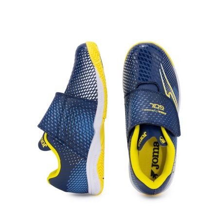 Комплект Футболни Обувки за Зала и Футболна Топка JOMA Gol JR 2603 Indoor Navy Blue/Royal Blue 534334 GOJS2603INV изображение 7