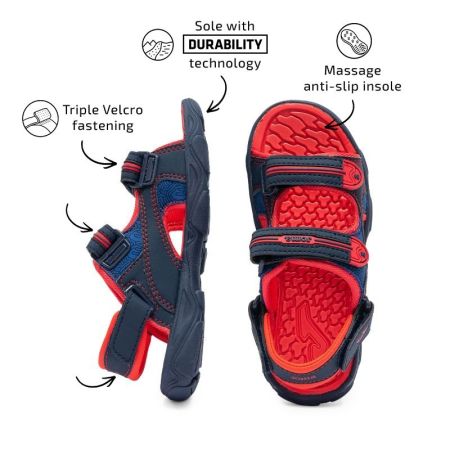 ΠΑΙΔΙΚΑ ΣΑΝΔΑΛΙΑ JOMA S. Ocean JR 2603 Navy Blue 533563 SOCEJS2603V εικόνα 5