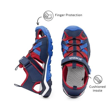 ΠΑΙΔΙΚΑ ΣΑΝΔΑΛΙΑ JOMA S.Lake JR 2605 Navy Blue/Red 533483 SLAKJS2605V εικόνα 5