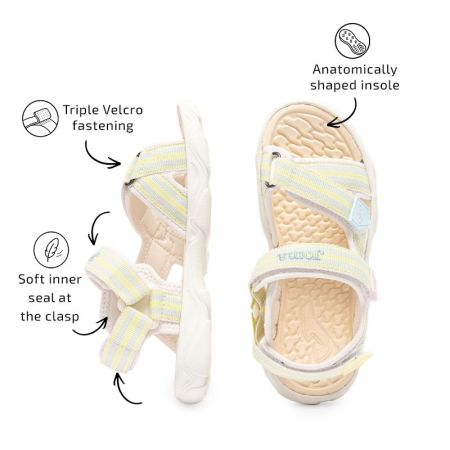 ΠΑΙΔΙΚΑ ΣΑΝΔΑΛΙΑ JOMA S.Wave JR 2625 Beige 533478 SWAVJS2625V εικόνα 5