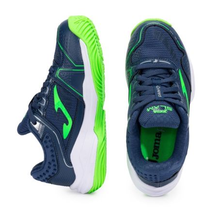 Incaltaminte Tenis Copii JOMA Slam JR 2503 Navy Blue/Green 533438 JSLAMW2503OM imagine 5