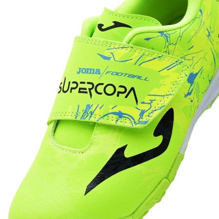 Pantofi Centipede Copii JOMA Super Copa JR 2409 Turf Fluorescent Yellow 533426 SCJW2409TFVC imagine 6
